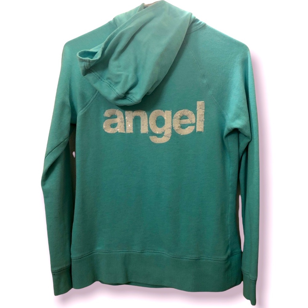 ❤️‍🔥3/$25❤️‍🔥Victoria’s Secret Blue Angel Hoodie